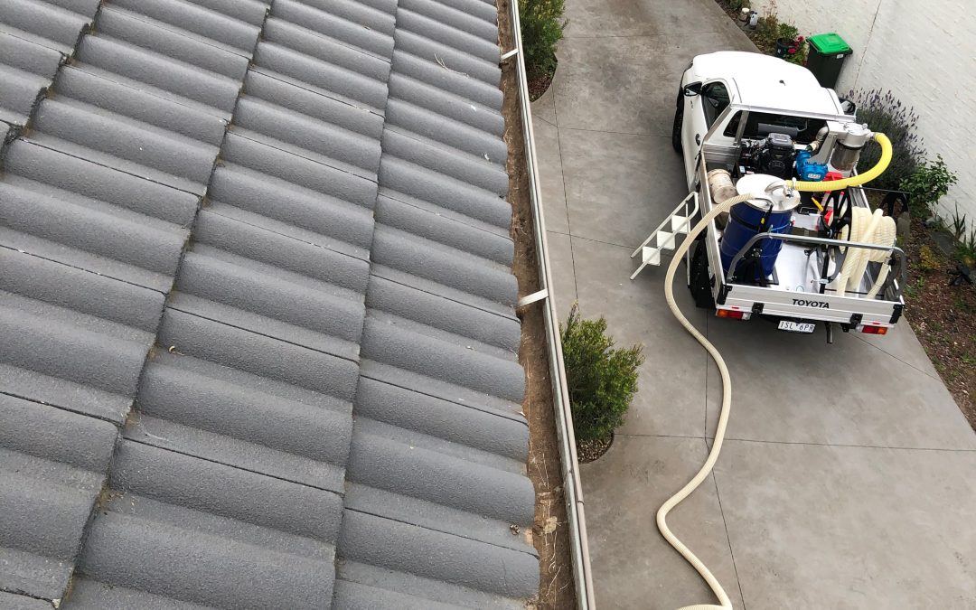 GUTTER UNBLOCKED CLEANING