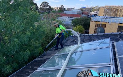 GUTTER VACUUM CLEANING